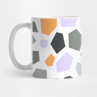 Terrazzo Multi Colour, Lilac, Orange and Green Mug